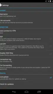Hideman VPN captura 5