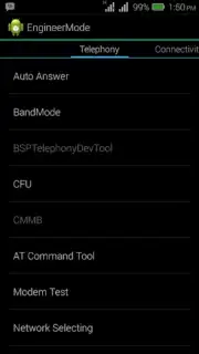 Engineering Mode App captura 2