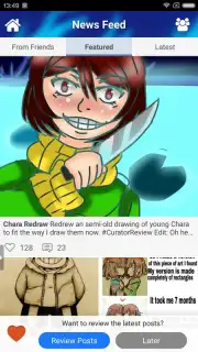 Undertale Amino captura 4