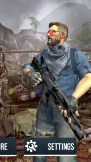 Real Commando free shooting games captura 2