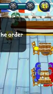 SpongeBob Diner Dash captura 4