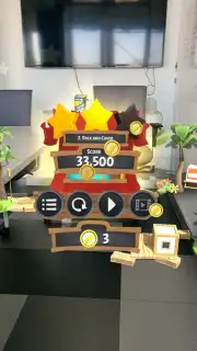Angry Birds AR: Isle of Pigs captura 5