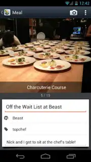 Evernote Food captura 2