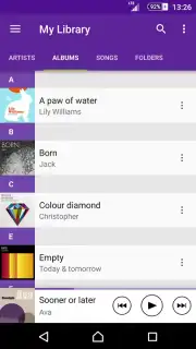 Sony Mobile Music captura 4
