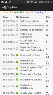 Top Bets captura 3