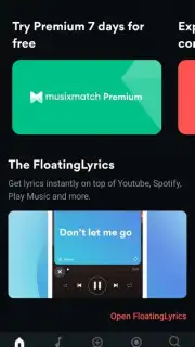 Musixmatch captura 4