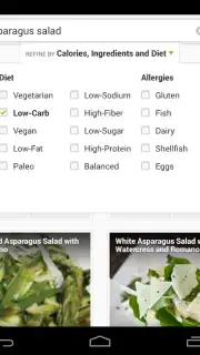 Recipes & Nutrition captura 2