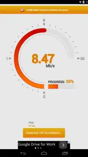 Internet Speed Test captura 2