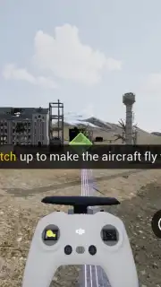DJI Virtual Flight captura 1
