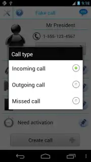 Ложный вызов и SMS captura 2