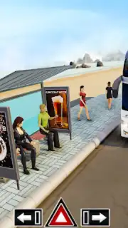 Coach Bus Driving - Bus Games captura 1