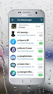 Via Messenger - Unofficial Telegram App captura 17