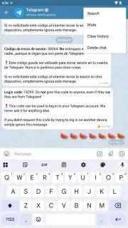 Telegram X captura 30
