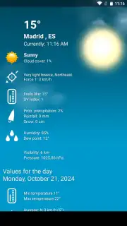Weather XL PRO captura 8