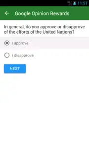 Google Opinion Rewards captura 9