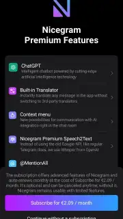 Nicegram: Web3 for Telegram X captura 14