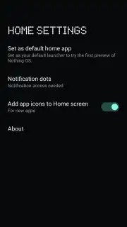 Nothing Launcher captura 7