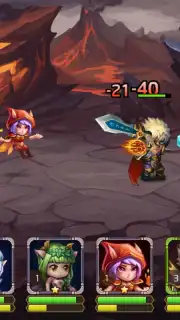 Heroes Legend: Idle Battle War captura 1