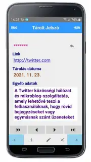 Password Manager captura 1