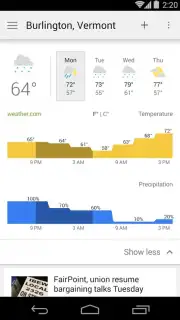 Google News and Weather captura 4