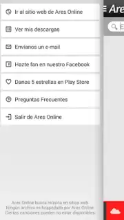 Ares Online captura 2