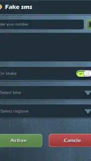 Fake call and sms captura 1