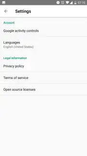 Google Assistant Go captura 3
