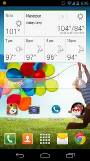 Galaxy S4 Theme HD Free captura 4