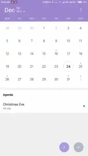 Mi Calendar captura 1