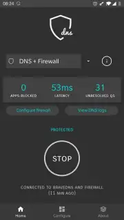 Rethink: DNS + Firewall captura 8