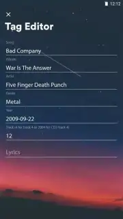 Muzio Music Player captura 4