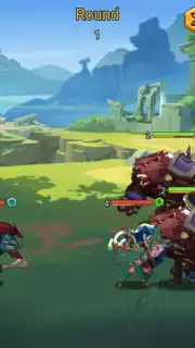 Tap Heroes: Clicker War captura 3