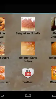 Recettes de Beignets captura 1