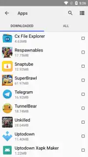 Cx File Explorer captura 7