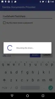 Android Samba Client captura 1