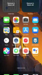Launcher iOS 18 captura 1