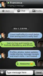 LiveProfile captura 1
