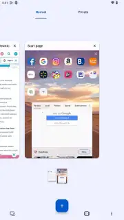 Opera Browser captura 5