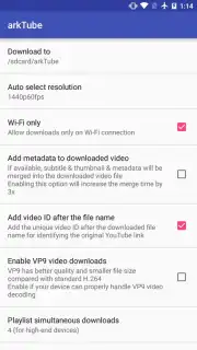 arkTube captura 8