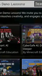 Minecraft Education captura 2
