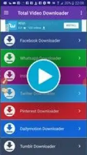 Total Video Downloader captura 1