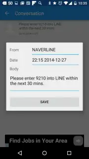 SMS Editor captura 2