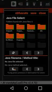 Leaf Pro Java Obfuscator captura 4