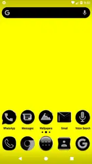 Black Icon Pack Free captura 8