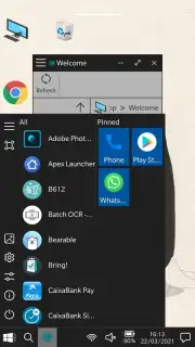 Win-X Launcher (No Ads) captura 2