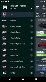 Car Tracker for ForzaHorizon 5 captura 8
