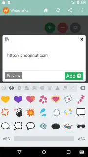 Webmarks captura 1