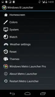 Metro UI Launcher 8.1 captura 10