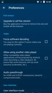 Archos Video Player captura 2