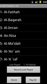 Quran MP3 With Indonesian captura 3